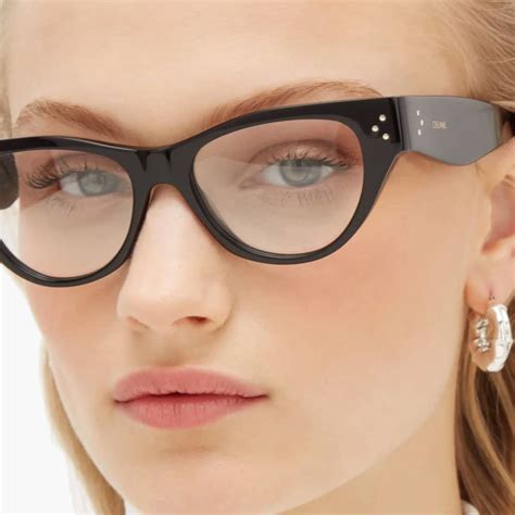 celine black eyeglasses